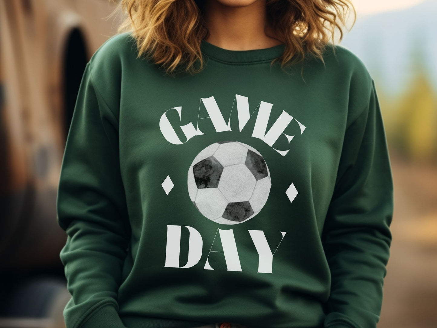 Soccer Game Sweatshirt, Soccer Day, Game Day Shirt, Game Day Soccer Sweatshirt, Unisex Sweatshirt, Soccer Lover Sweatshirt, Soccer Gift
