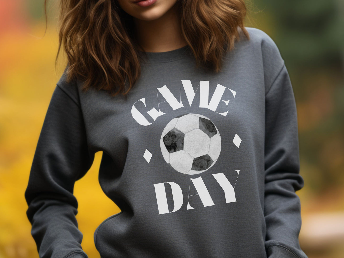 Soccer Game Sweatshirt, Soccer Day, Game Day Shirt, Game Day Soccer Sweatshirt, Unisex Sweatshirt, Soccer Lover Sweatshirt, Soccer Gift
