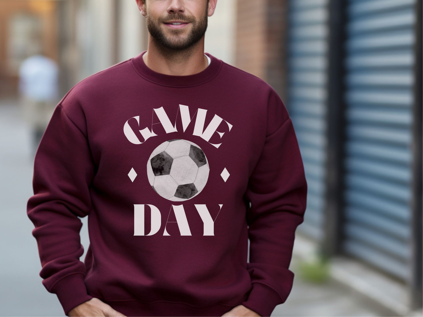 Soccer Game Sweatshirt, Soccer Day, Game Day Shirt, Game Day Soccer Sweatshirt, Unisex Sweatshirt, Soccer Lover Sweatshirt, Soccer Gift