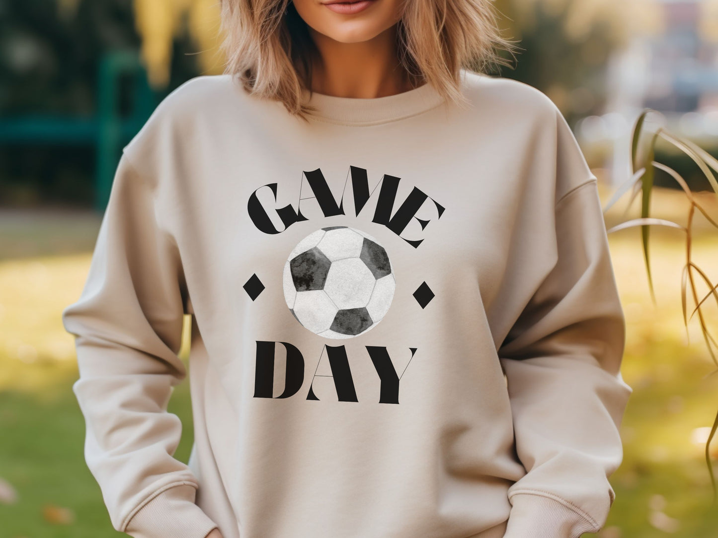Soccer Game Sweatshirt, Soccer Day, Game Day Shirt, Game Day Soccer Sweatshirt, Unisex Sweatshirt, Soccer Lover Sweatshirt, Soccer Gift