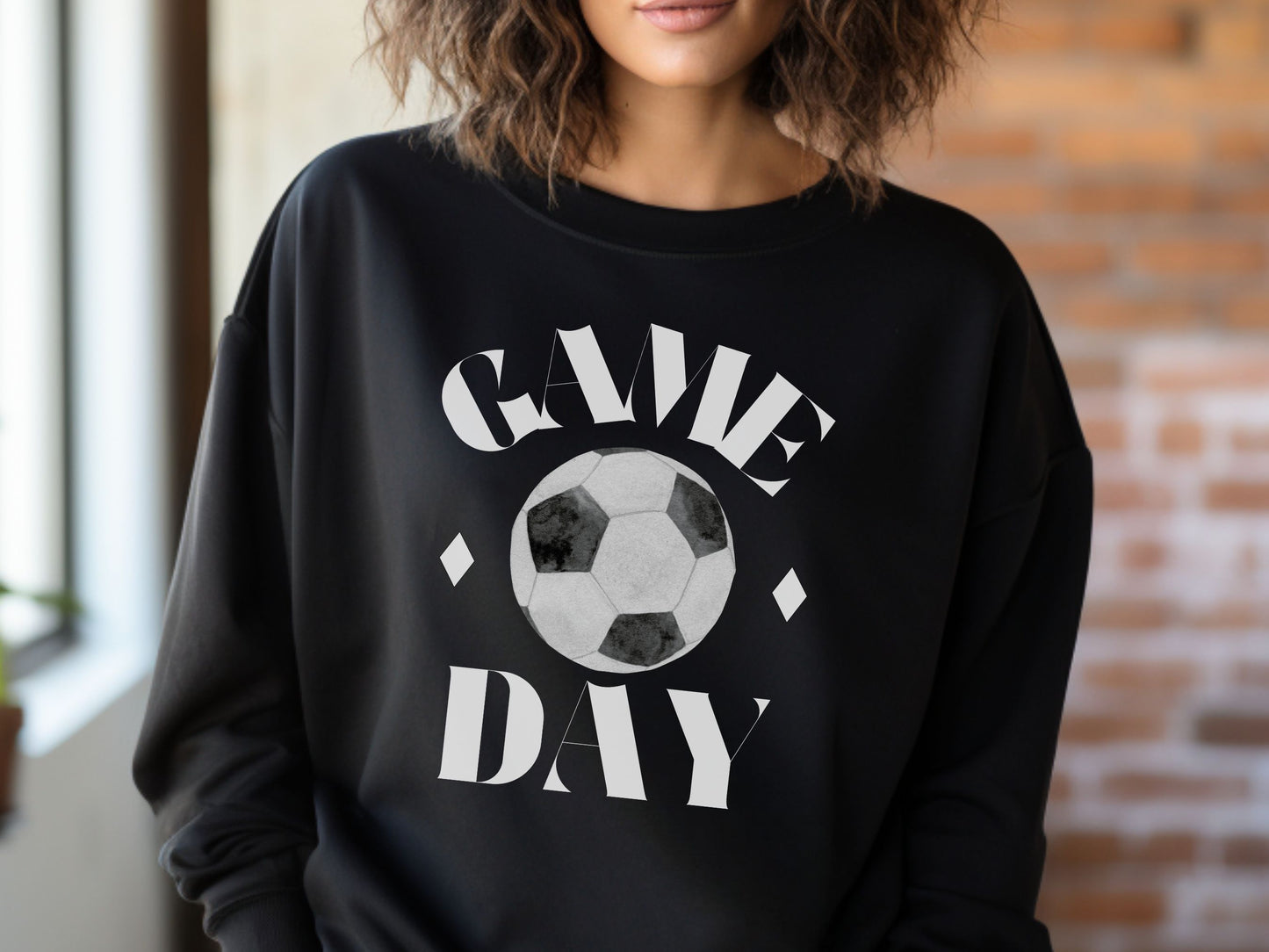 Soccer Game Sweatshirt, Soccer Day, Game Day Shirt, Game Day Soccer Sweatshirt, Unisex Sweatshirt, Soccer Lover Sweatshirt, Soccer Gift