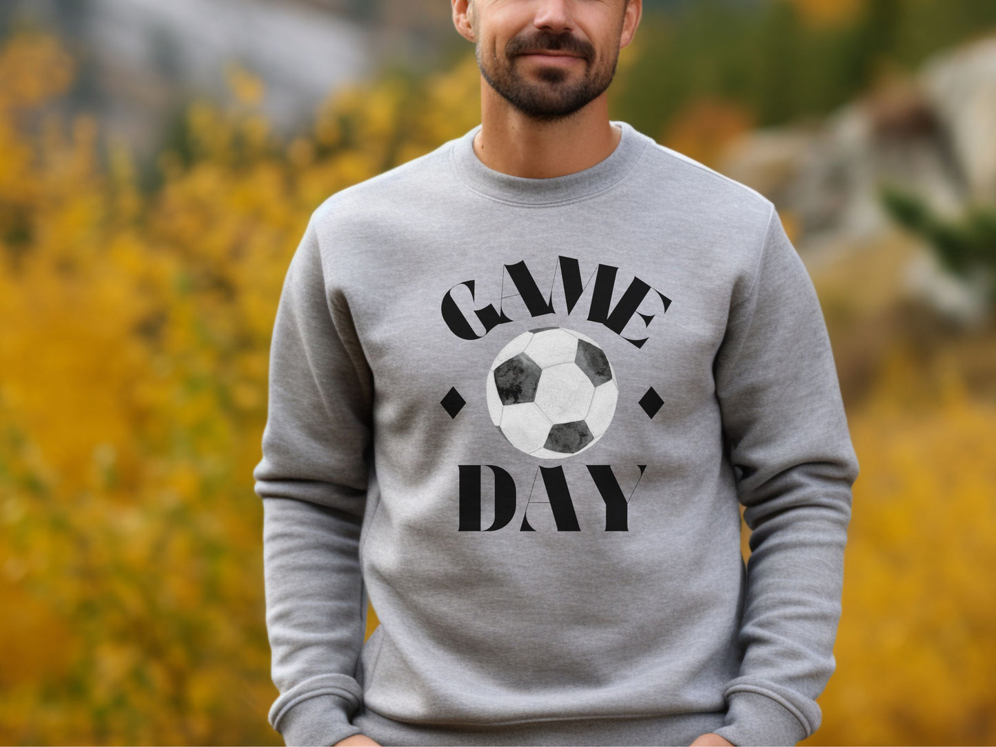 Soccer Game Sweatshirt, Soccer Day, Game Day Shirt, Game Day Soccer Sweatshirt, Unisex Sweatshirt, Soccer Lover Sweatshirt, Soccer Gift
