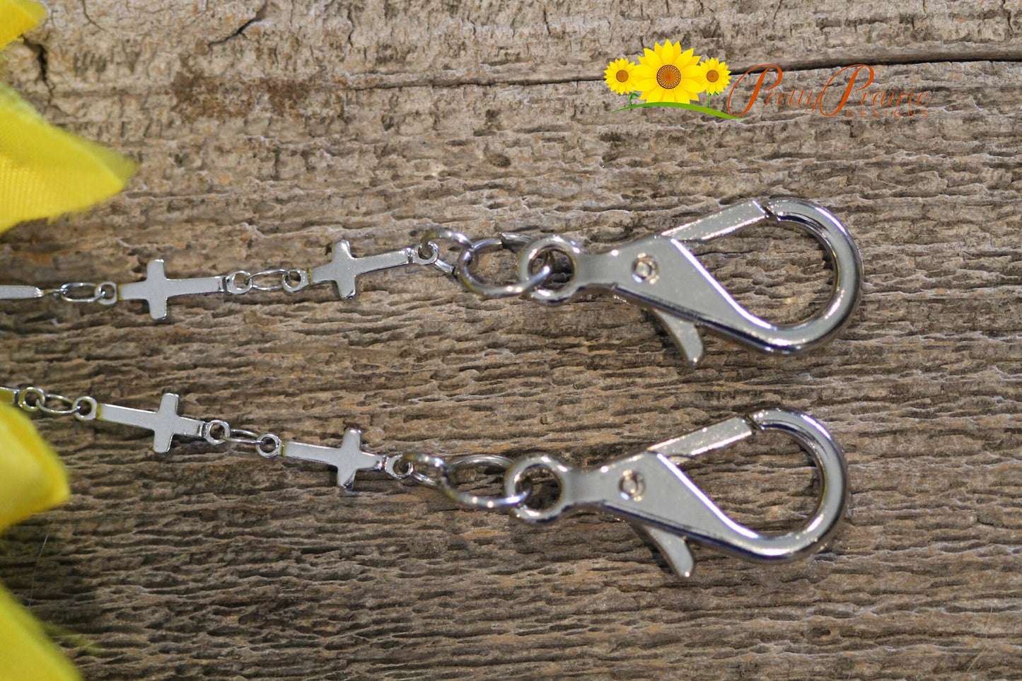 Cross Face Mask Lanyard, Stainless Face Mask Chain, Lightweight Mask Holder, Lobster Clasp Hook, Mask Strap, Face Mask Necklace, Cross Chain
