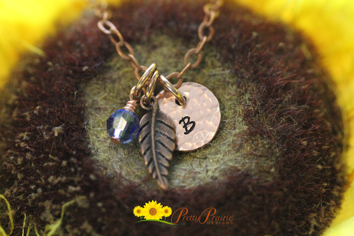 Copper Feather Necklace, Feather Charm, Symbolic, Native American Necklace, Hand Stamped Jewelry, Personalized Feather Jewelry, Feather Gift