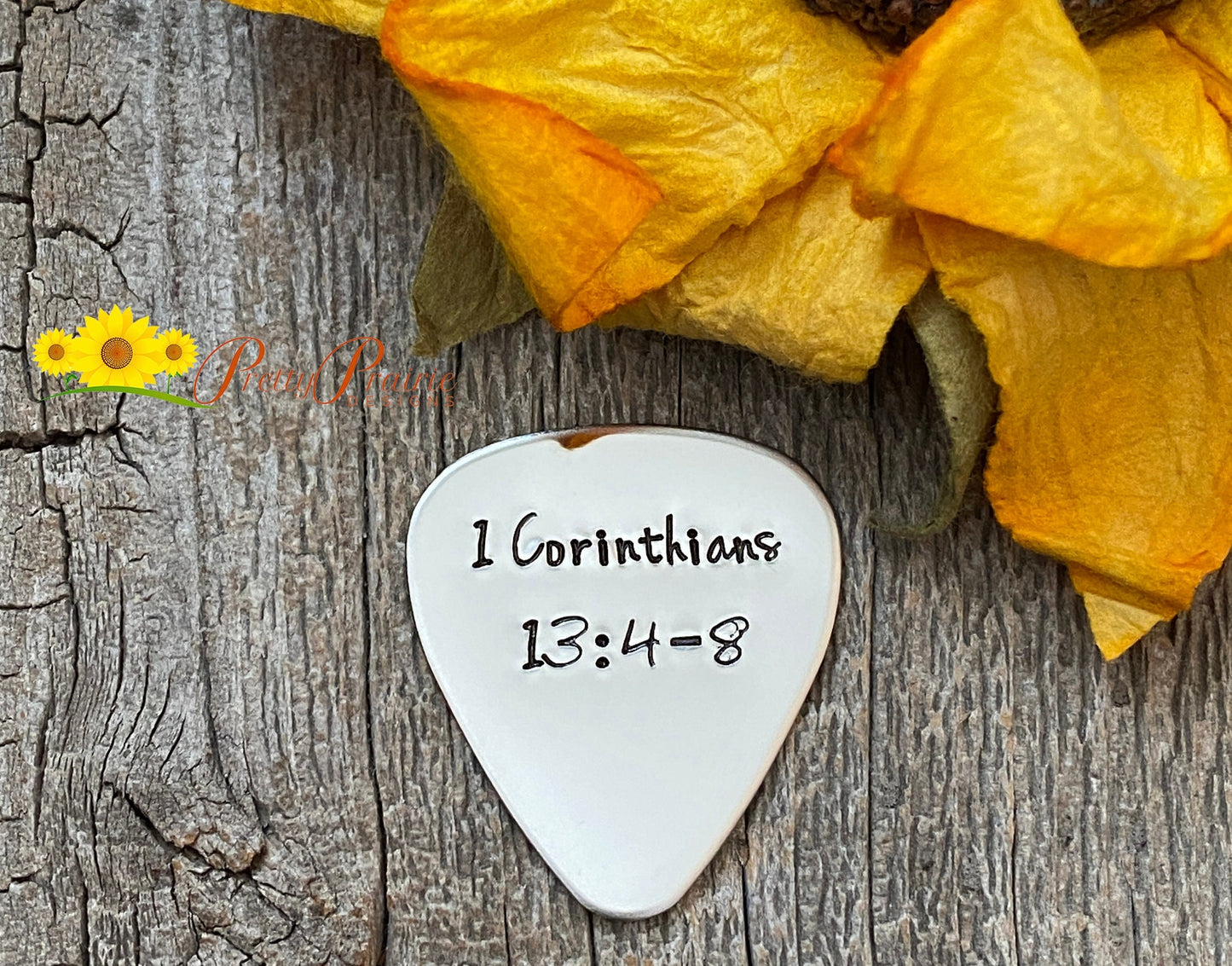 Bible Verse Guitar Pick, Christian Gift, Religious Pick, Church Band Member Gift, Bible Gift, Scripture Present, Custom Pick