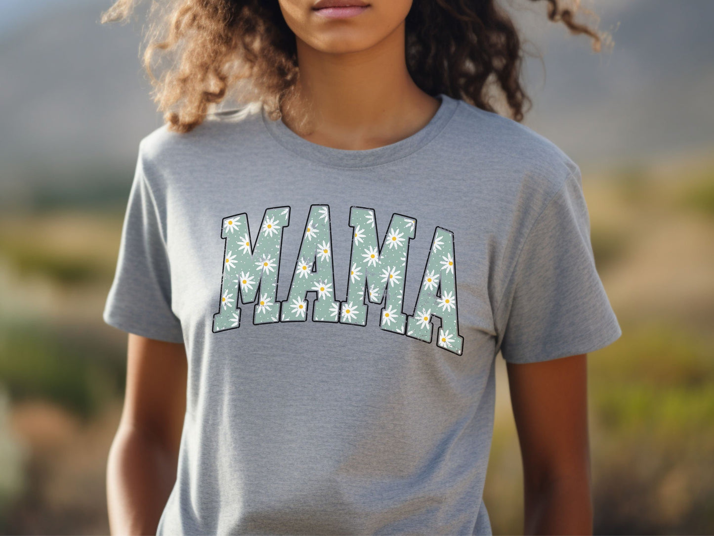 Mama Daisy T-Shirt, Mother's Day T-Shirt, Gift for Mother's Day, Mama Flower Shirt, Gardner Mom Shirt, Daisy Lover Gift, Daisy Mama Shirt