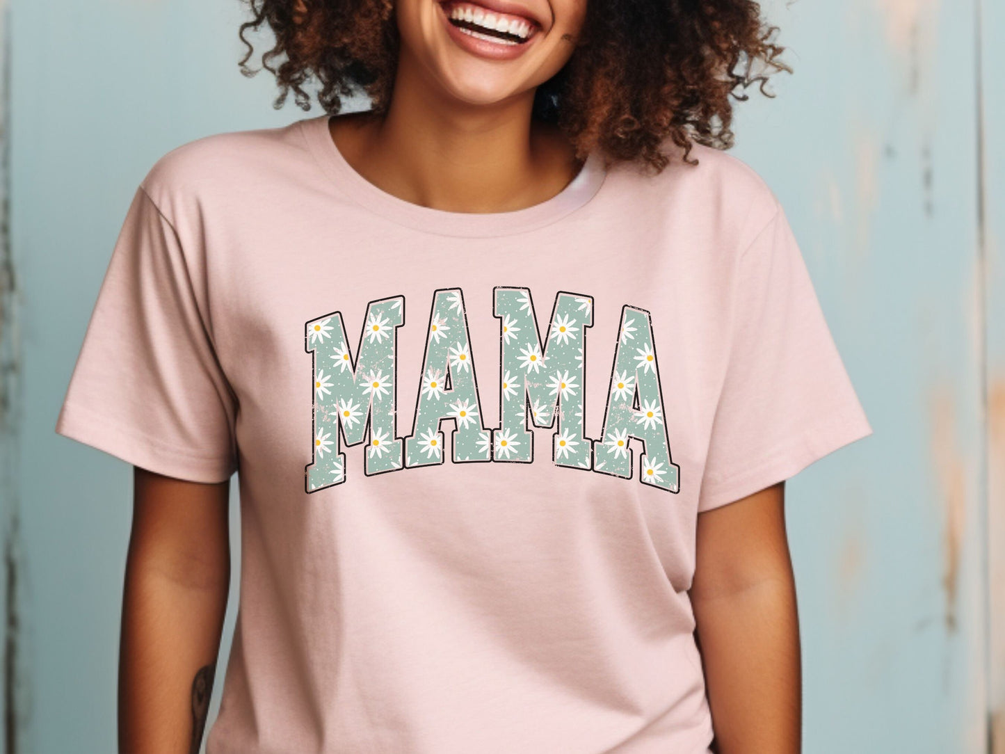 Mama Daisy T-Shirt, Mother's Day T-Shirt, Gift for Mother's Day, Mama Flower Shirt, Gardner Mom Shirt, Daisy Lover Gift, Daisy Mama Shirt