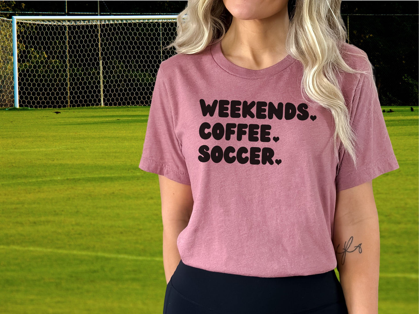Weekends Coffee Soccer T-Shirt, Soccer Mom Shirt, Shirt for Soccer Mom, Soccer Mama Shirt, Soccer Coach Shirt, Coffee and Soccer Shirt