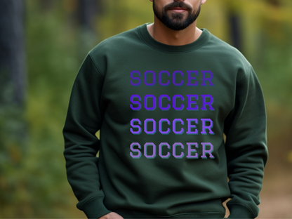 Soccer Sweatshirt, Soccer Dad Sweatshirt, Soccer Mom Sweatshirt, Sweatshirt for Women, Game Day Sweatshirt, Soccer Lover Gift, Soccer Shirt