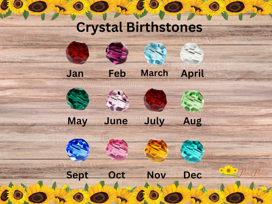 ADD-ON Crystal Birthstones