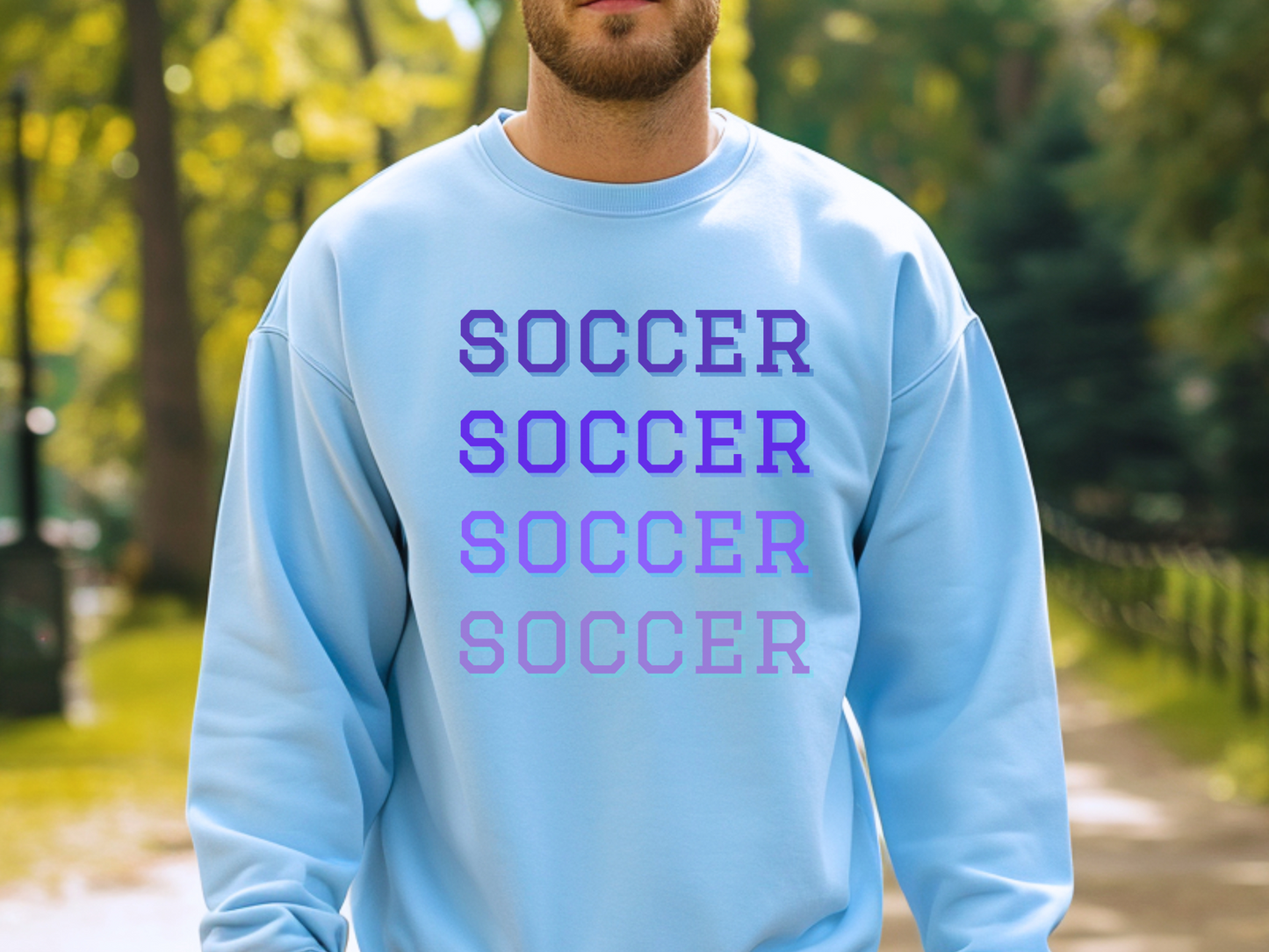 Soccer Sweatshirt, Soccer Dad Sweatshirt, Soccer Mom Sweatshirt, Sweatshirt for Women, Game Day Sweatshirt, Soccer Lover Gift, Soccer Shirt