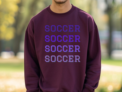 Soccer Sweatshirt, Soccer Dad Sweatshirt, Soccer Mom Sweatshirt, Sweatshirt for Women, Game Day Sweatshirt, Soccer Lover Gift, Soccer Shirt