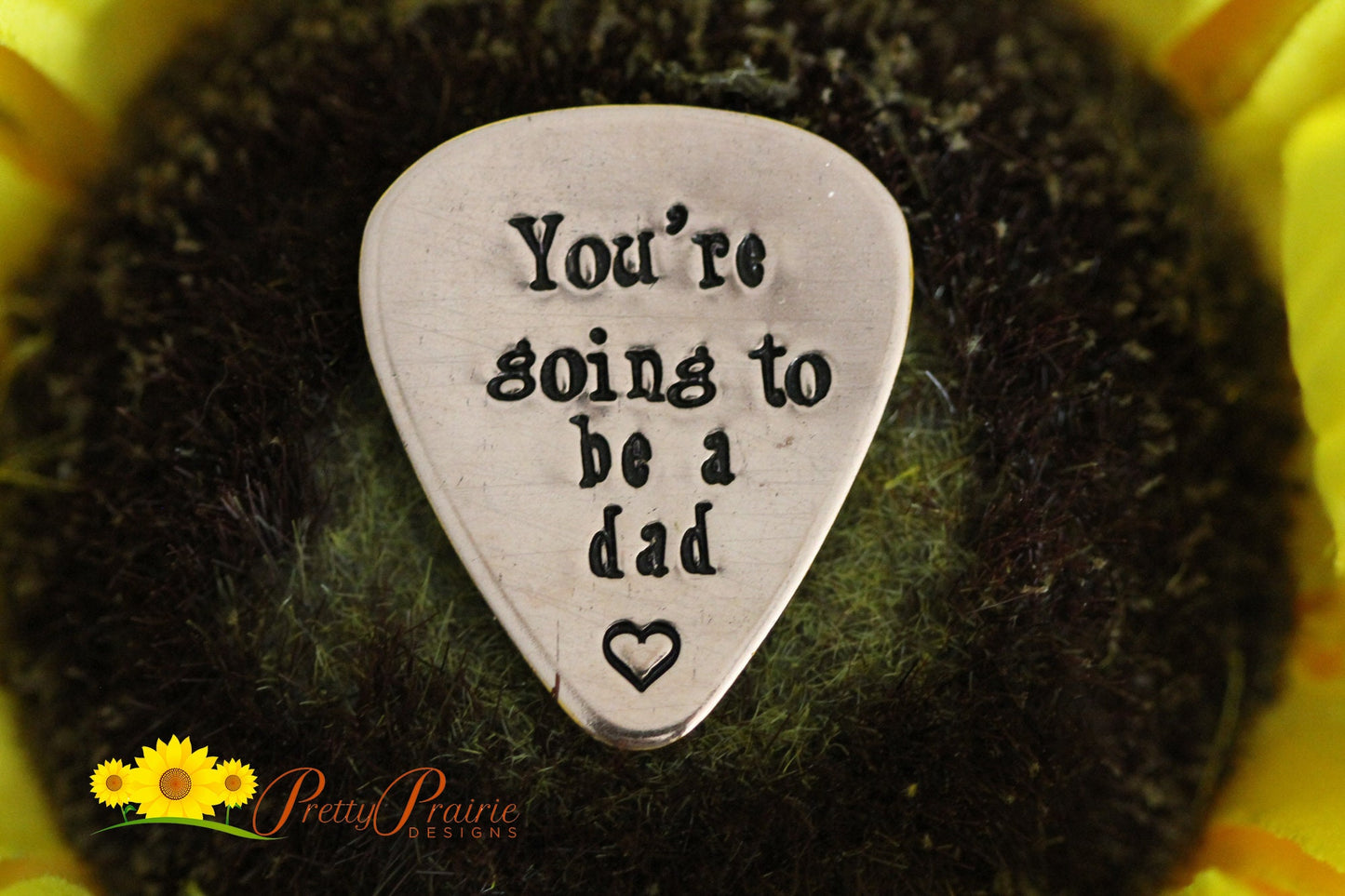 You're Going to be a Dad Guitar Pick, Pregnancy Reveal, Customized Guitar Pick, New Dad Guitar Pick, Surprise Pregnancy, Birth Announcement