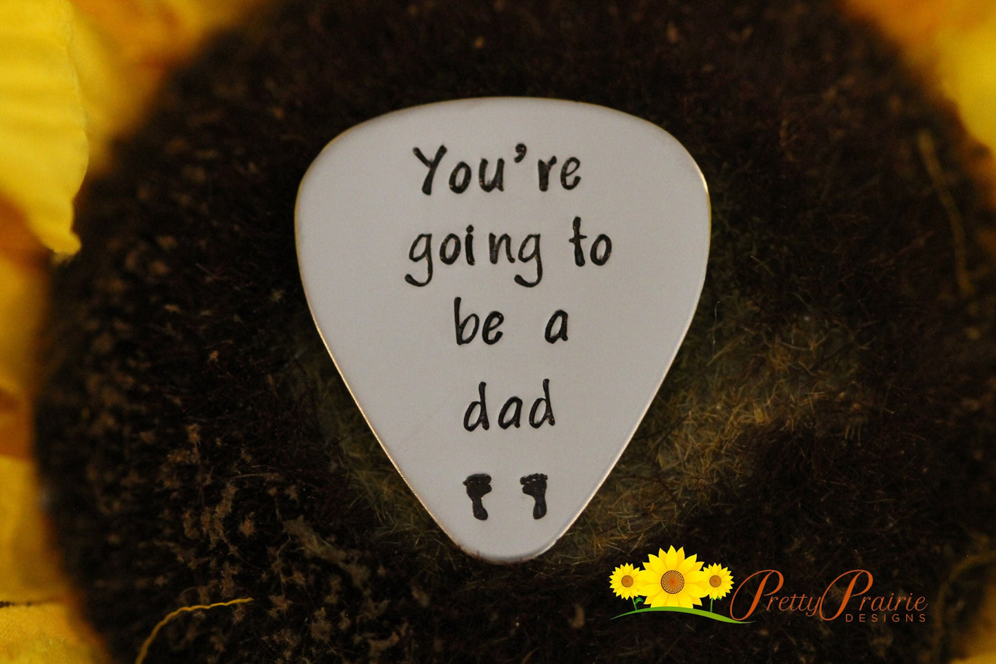 You're Going to be a Dad Guitar Pick, Pregnancy Reveal, Customized Guitar Pick, New Dad Guitar Pick, Surprise Pregnancy, Birth Announcement