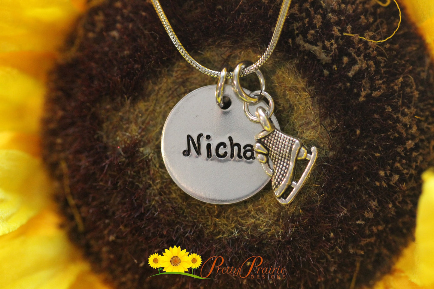 Personalized Figure Skater Necklace, Ice Skater Jewelry, Ice Skating Gift, Ice Skate Charm, Figure Skating Keychain, Skate Coach Gift