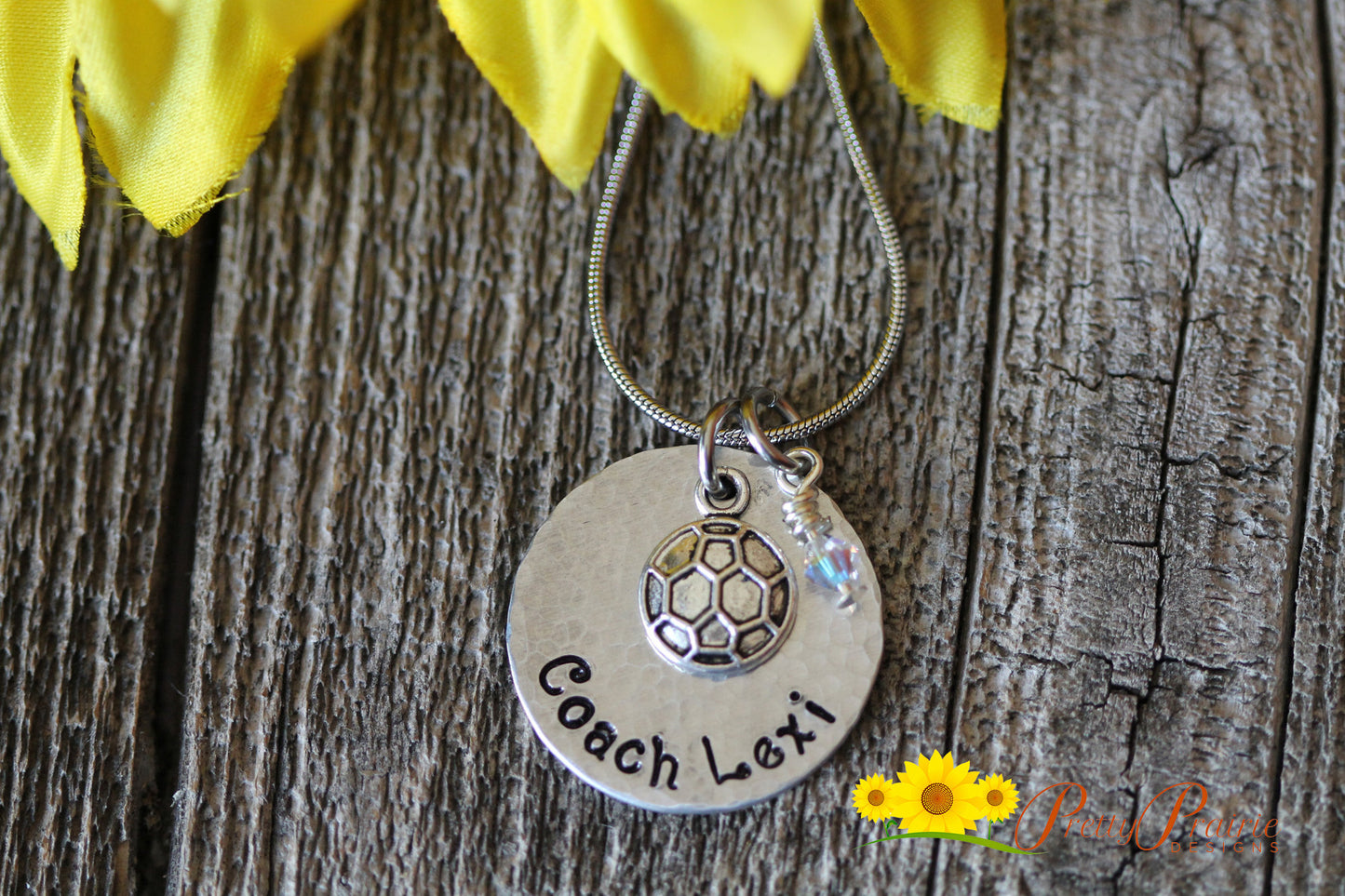 Soccer Coach Necklace, Soccer Coach Keychain, Gift from Soccer Team, Personalized Soccer Gift, Soccer Jewelry, End of Soccer Season Gift