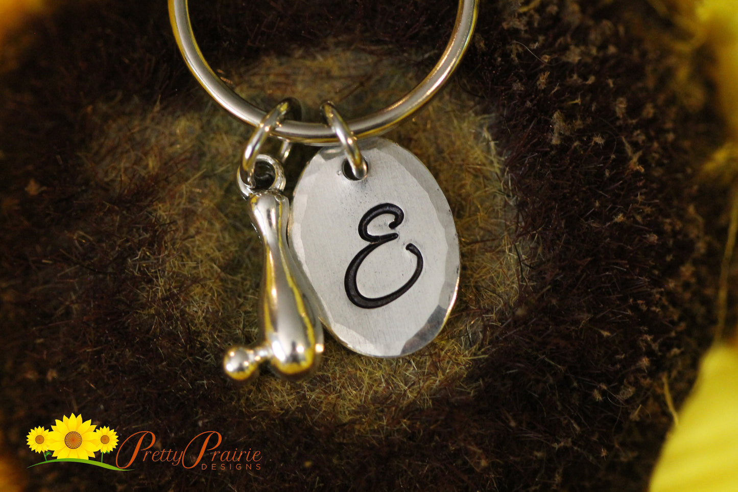 Bowling Initial Keychain, Gift for Bowler, Bowling Team Gift, Bowling Mom or Dad Present, Coach Gift,  Love to Bowl Gift, Bowling Pin Charm