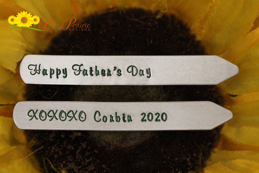 Happy Father's Day Collar Stays, Personalized Collar Stays, Collar Stiffeners, Dad Birthday, Suit Accessory, Gift from Kids, Custom Stays