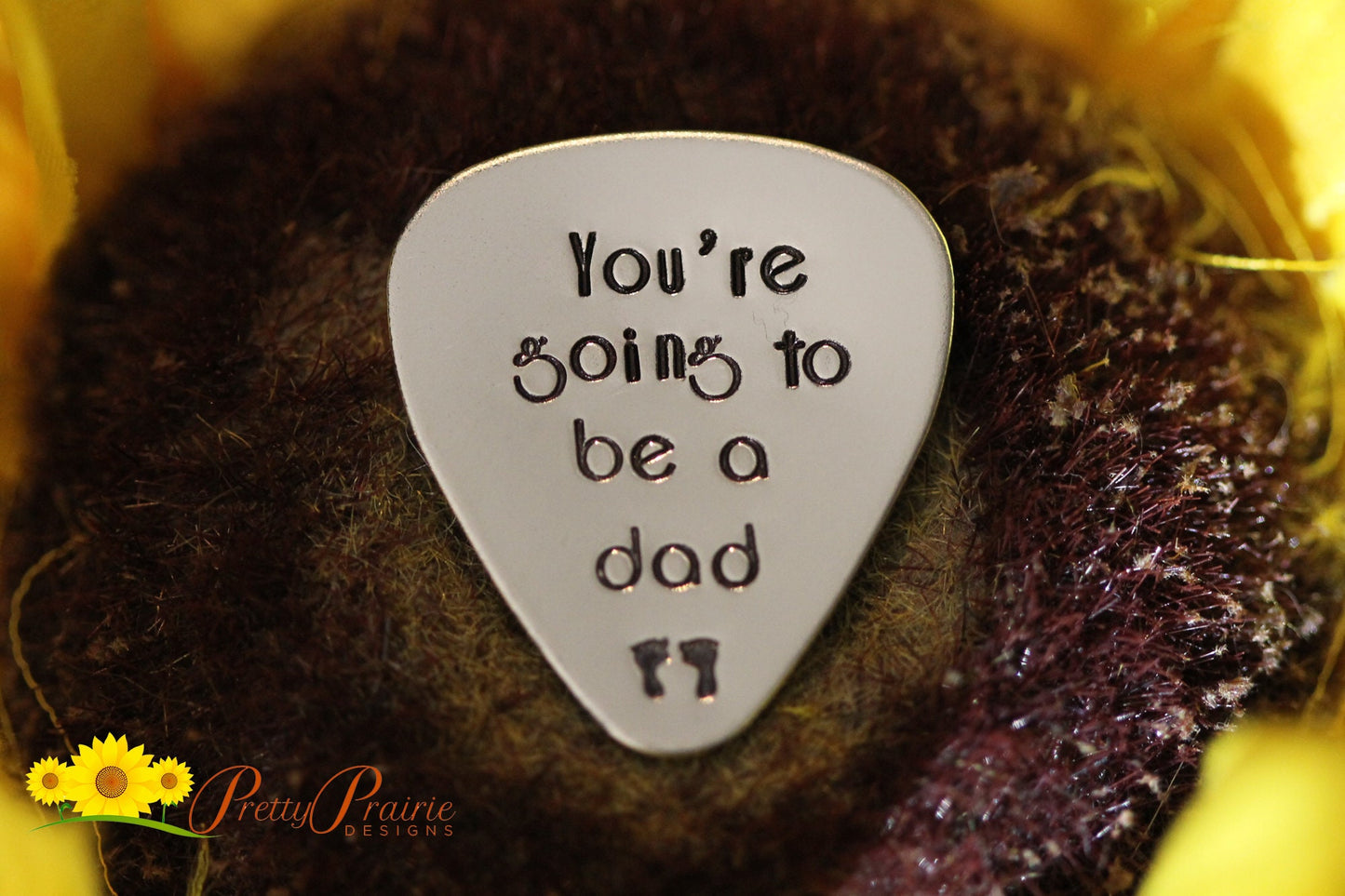 You're Going to be a Dad Guitar Pick, Pregnancy Reveal, Customized Guitar Pick, New Dad Guitar Pick, Surprise Pregnancy, Birth Announcement