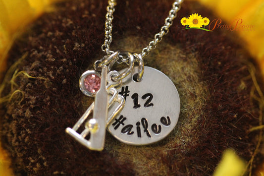 Personalized Cricket Necklace, Girlfriend Gift, Cricket Jewelry, Name and Jersey Number, Player Present, Cricket Keychain, Dad Gift