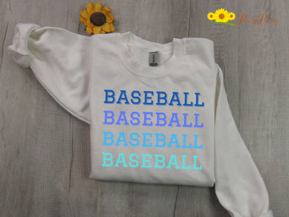 Baseball Sweatshirt, Baseball Mom Shirt, Baseball Shirt for Women, Baseball Sweater, Baseball Dad Sweatshirt, Baseball Gift, Baseball Fan