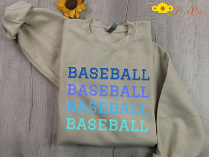 Baseball Sweatshirt, Baseball Mom Shirt, Baseball Shirt for Women, Baseball Sweater, Baseball Dad Sweatshirt, Baseball Gift, Baseball Fan