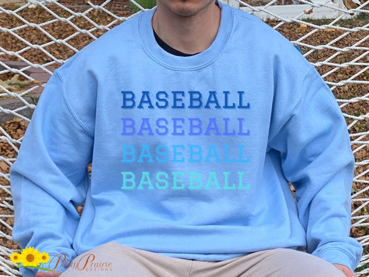 Baseball Sweatshirt, Baseball Mom Shirt, Baseball Shirt for Women, Baseball Sweater, Baseball Dad Sweatshirt, Baseball Gift, Baseball Fan