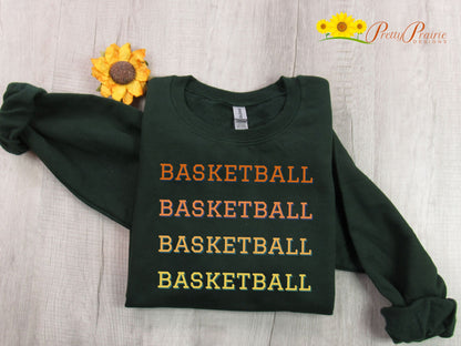 Basketball Sweatshirt, Basketball Mom, Basketball Dad, Basketball Love, Gift For Basketball Player, Sport Hoodie, High School Basketball