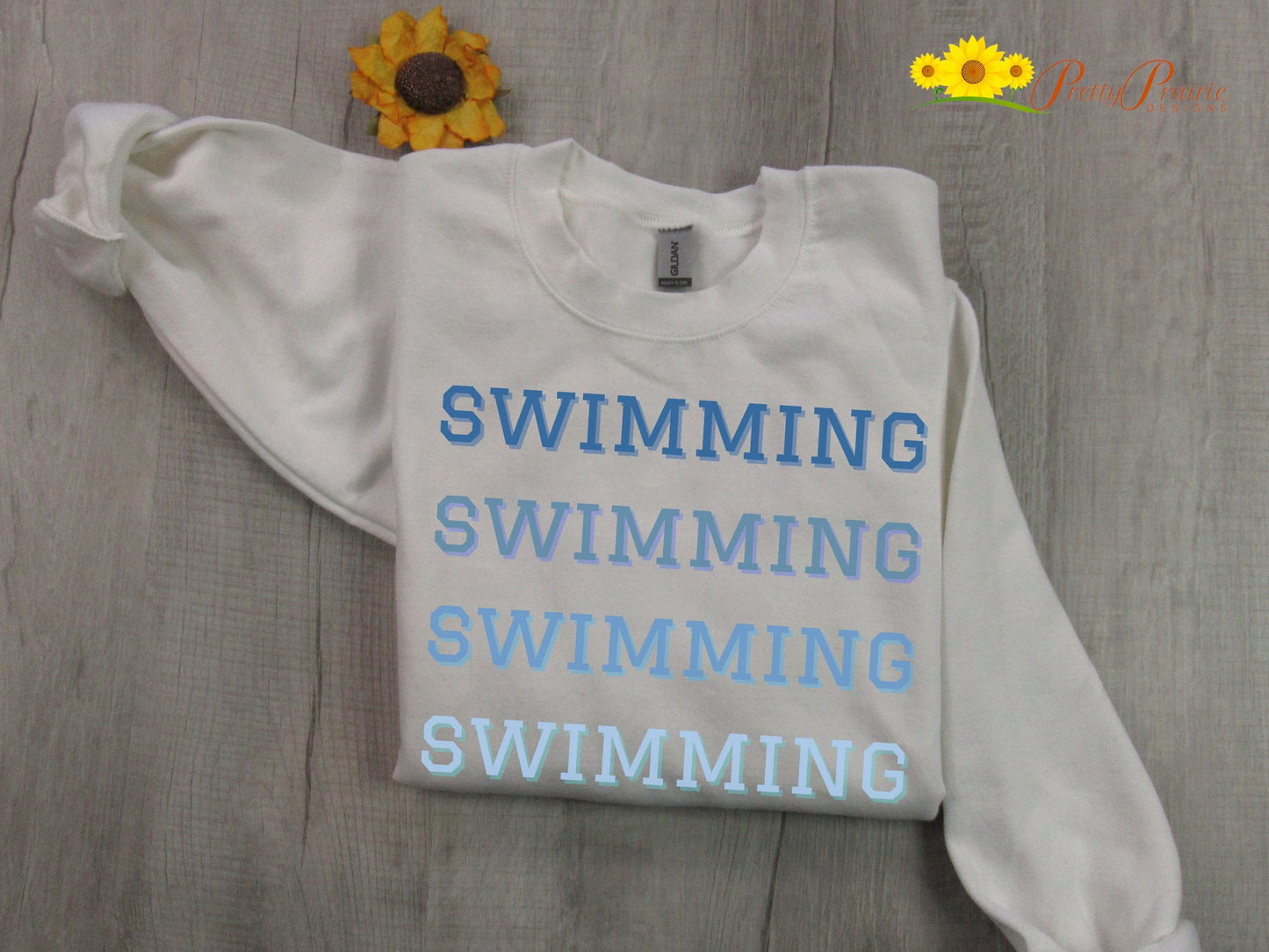 Swimming Sweatshirt, Swimmer Gift, High School Swim Team, Gift for a Swimmer, Swim Dad, Love to Swim, Swim Coach Gift, Swimmer Woman