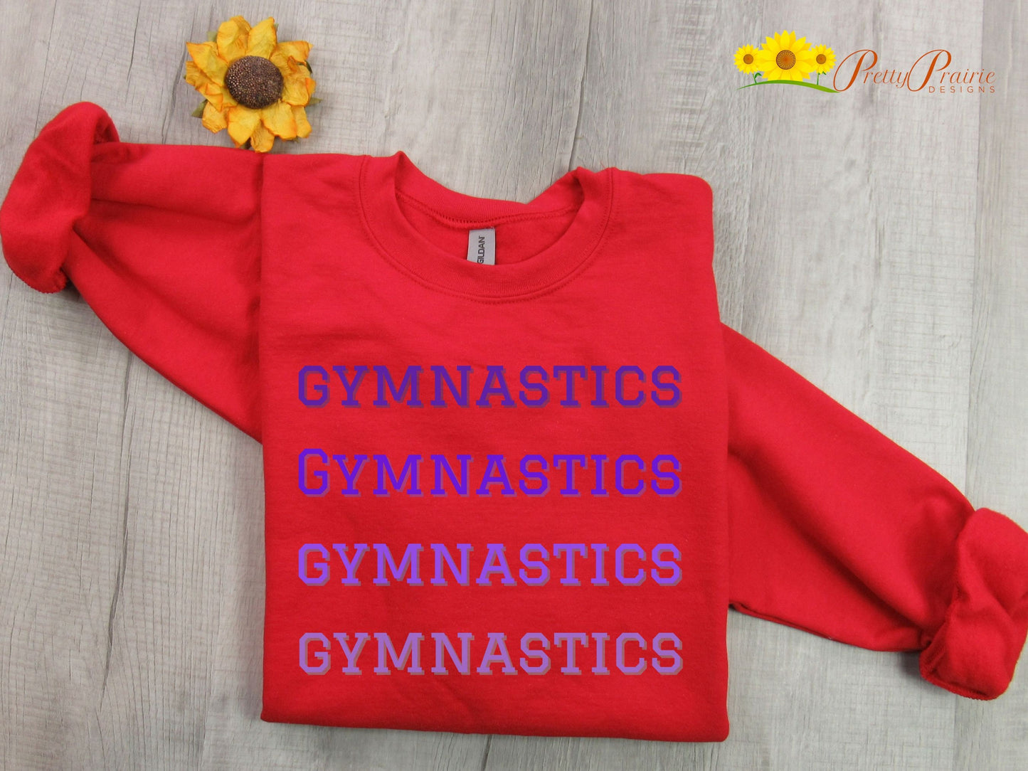 Gymnastics Sweatshirt, Gymnastics Shirt, Gift for Gymnast, Gymnastics Mom Shirt, Gymnastics Dad Sweatshirt, Love Gymnastics, Unisex Gymnast