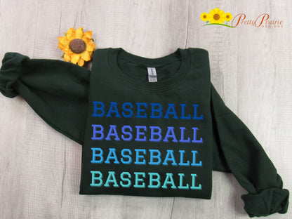 Baseball Sweatshirt, Baseball Mom Shirt, Baseball Shirt for Women, Baseball Sweater, Baseball Dad Sweatshirt, Baseball Gift, Baseball Fan