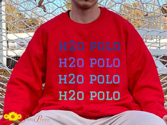 Water Polo Sweatshirt, Water Polo Mom Sweatshirt, Water Polo Dad, Senior Water Polo, High School Water Polo Team Shirt, Water Polo Gift