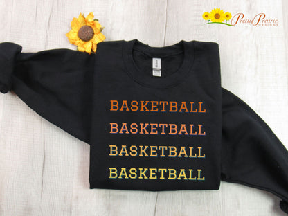 Basketball Sweatshirt, Basketball Mom, Basketball Dad, Basketball Love, Gift For Basketball Player, Sport Hoodie, High School Basketball