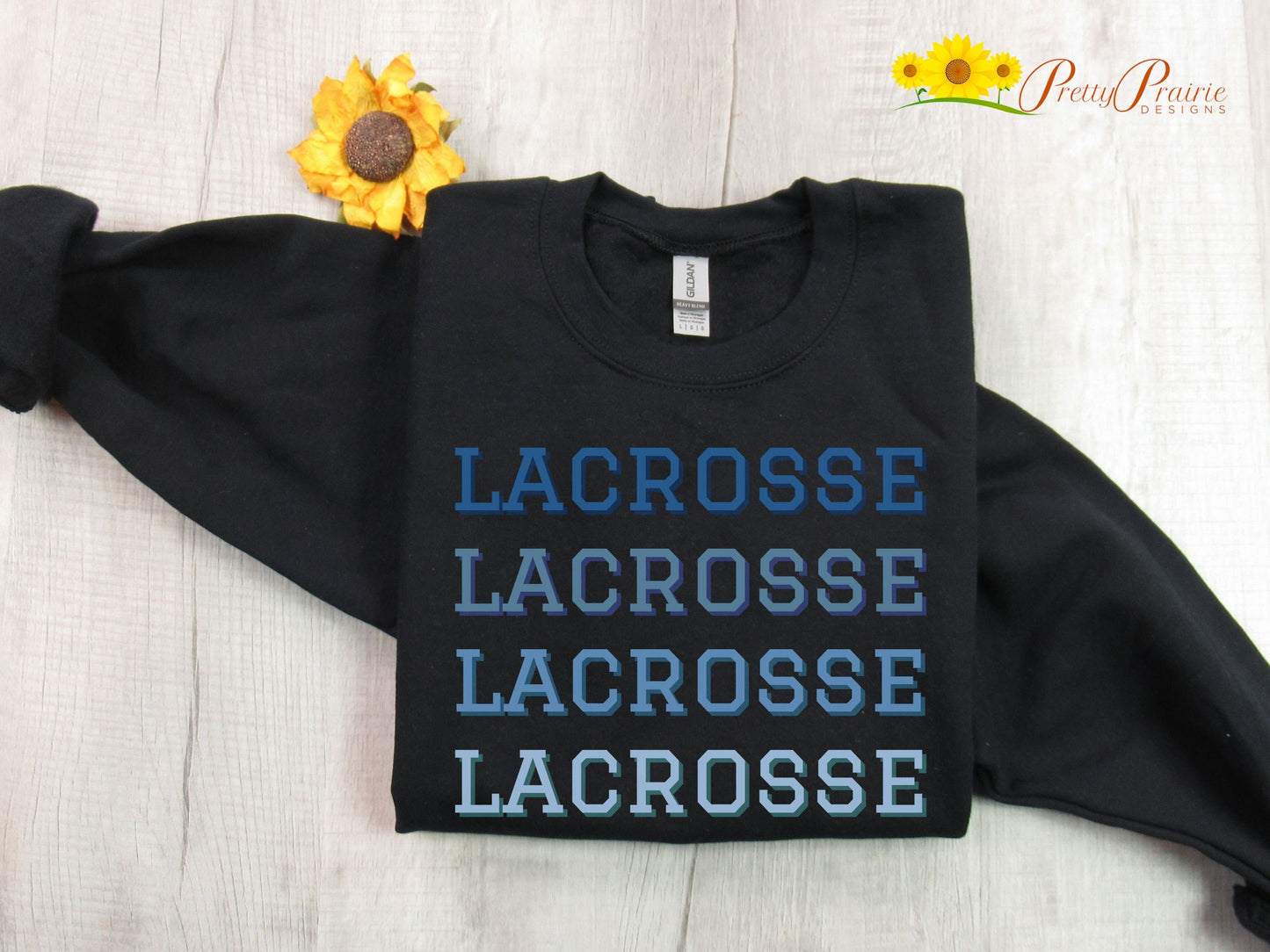 Lacrosse Sweatshirt, High School Lacrosse, Lacrosse Team Gift, Lacrosse Mom Sweater, Lacrosse Dad Shirt, Lacrosse Player Gift, Love Lacrosse