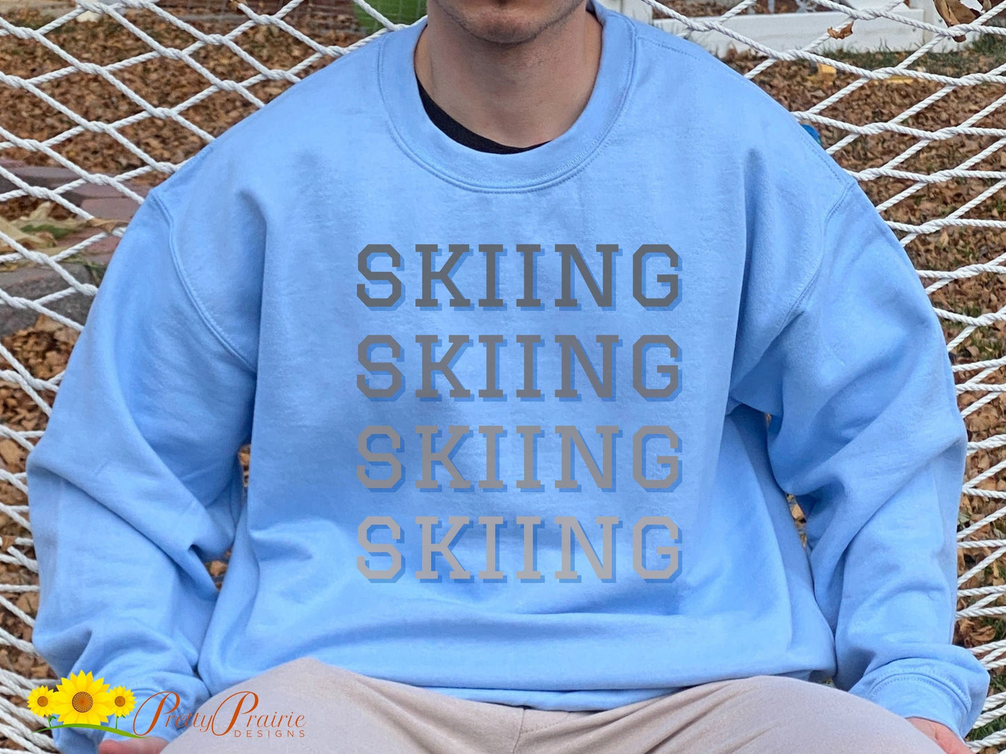 Skiing Sweatshirt, Snow Skiing Shirt, Christmas Gift for Skier, Skier Sweatshirt, Love to Ski Gift, Winter Sweatshirt, Downhill Skier Gift