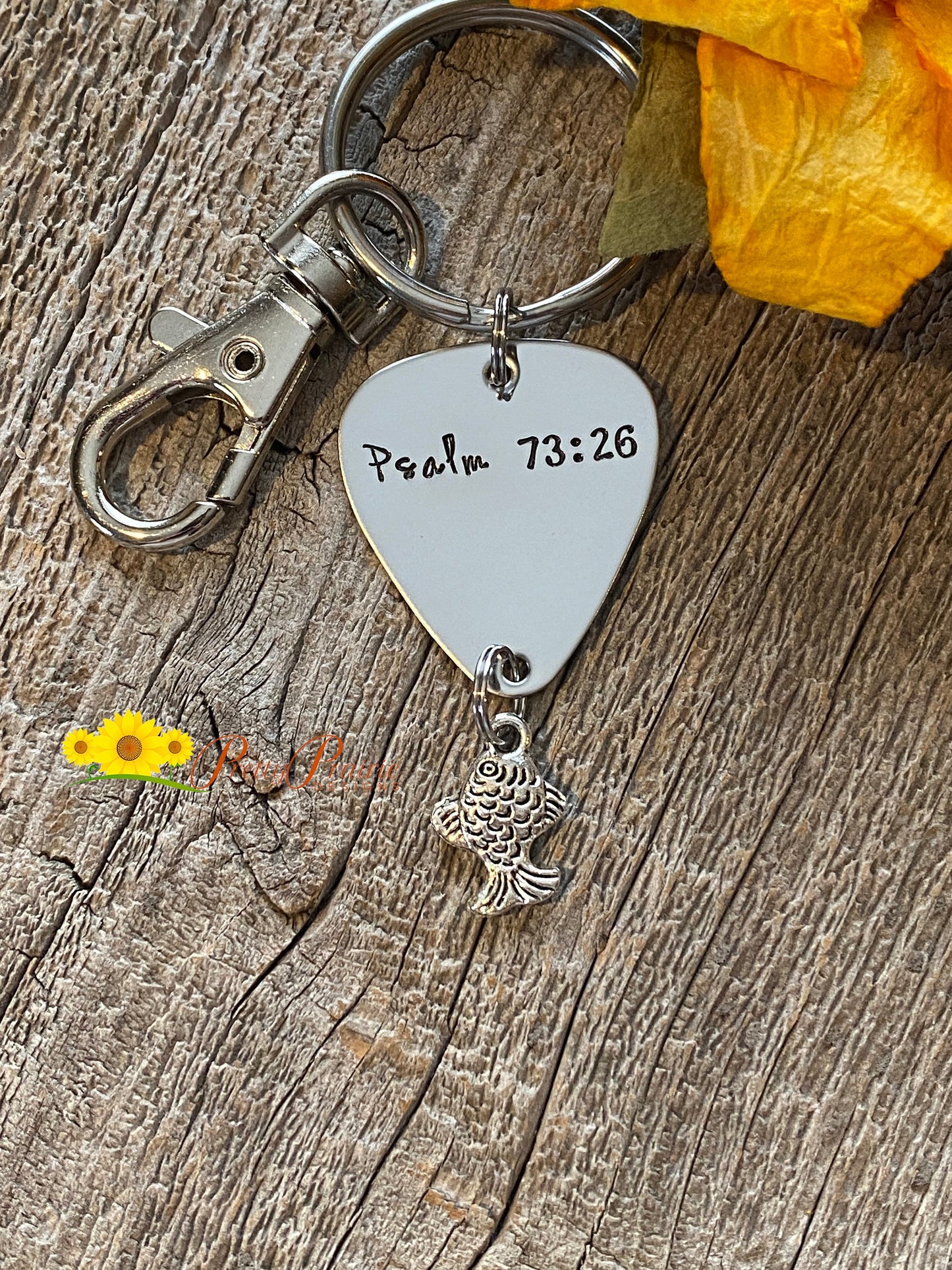 Bible Verse Fishing Keychain, Wedding Gift, Custom Fish Keychain, Fisherman Gift, Personalized Angler Gift, Christian Gift, Fish Keyring