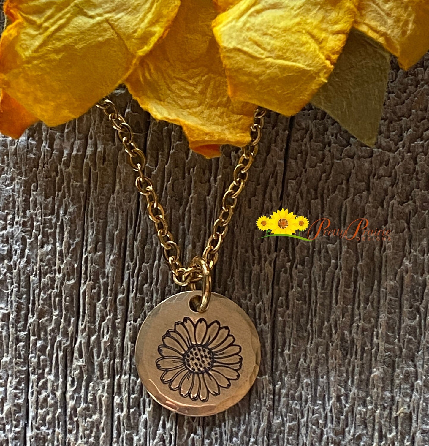 Birth Month Flower Necklace, Personalized Flower Necklace, Mother's Day Flower Necklace, Birth Month FlowerJewelry, Initial Flower Necklace